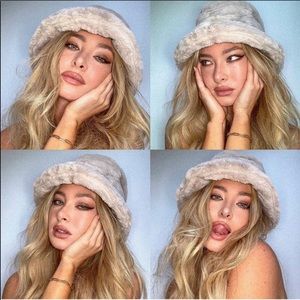 PLT Faux Fur Bucket Hat